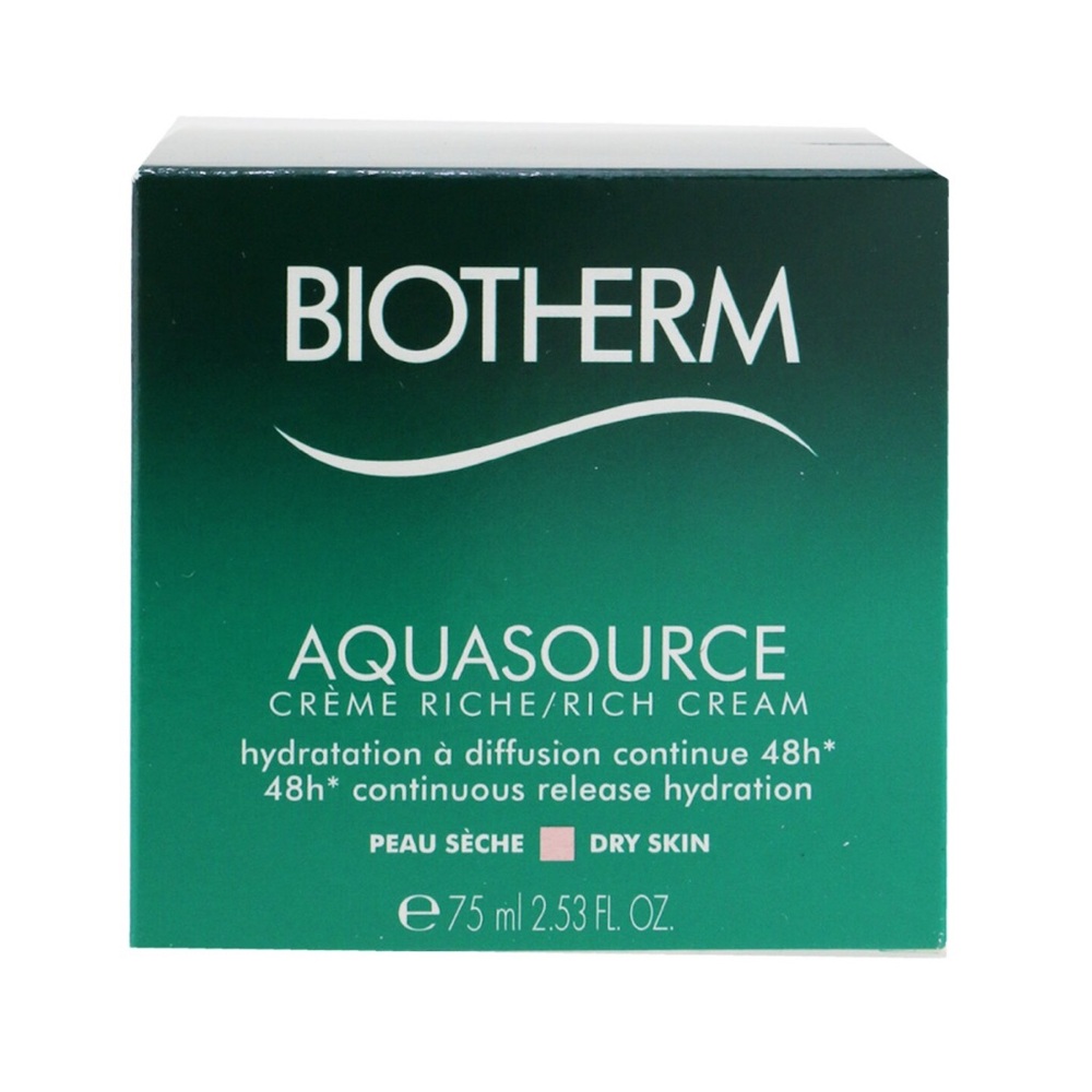 Biotherm Aquasource Moisturizer Skincare rich cream for dry skin